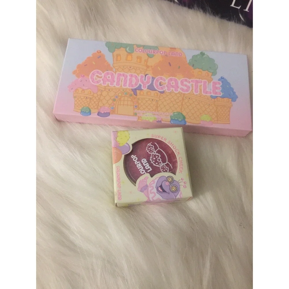 Colourpop Land‎  Eyeshadow Palette And Shock Cheek DISCONTINUED